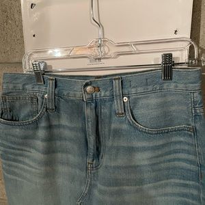 Worn once madewell denim skirt